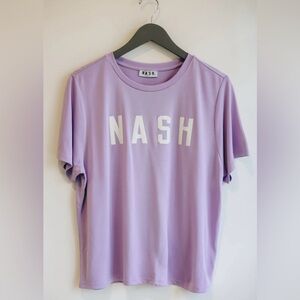 The Nash Collection Poppy Tee Lilac M